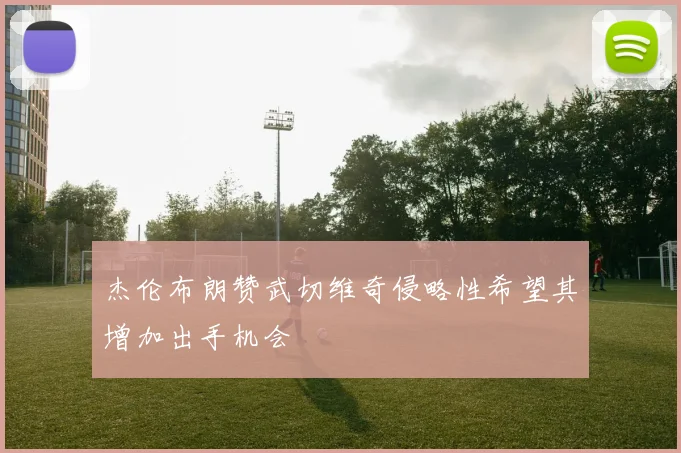 杰伦布朗赞武切维奇侵略性希望其增加出手机会